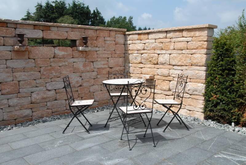 Sitzplatz im Garten | Galabau Mähler | Traumgarten